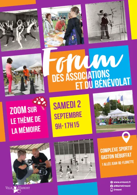 Illustration de l'article « Forum des associations 2023 : le 02/09/2023 »