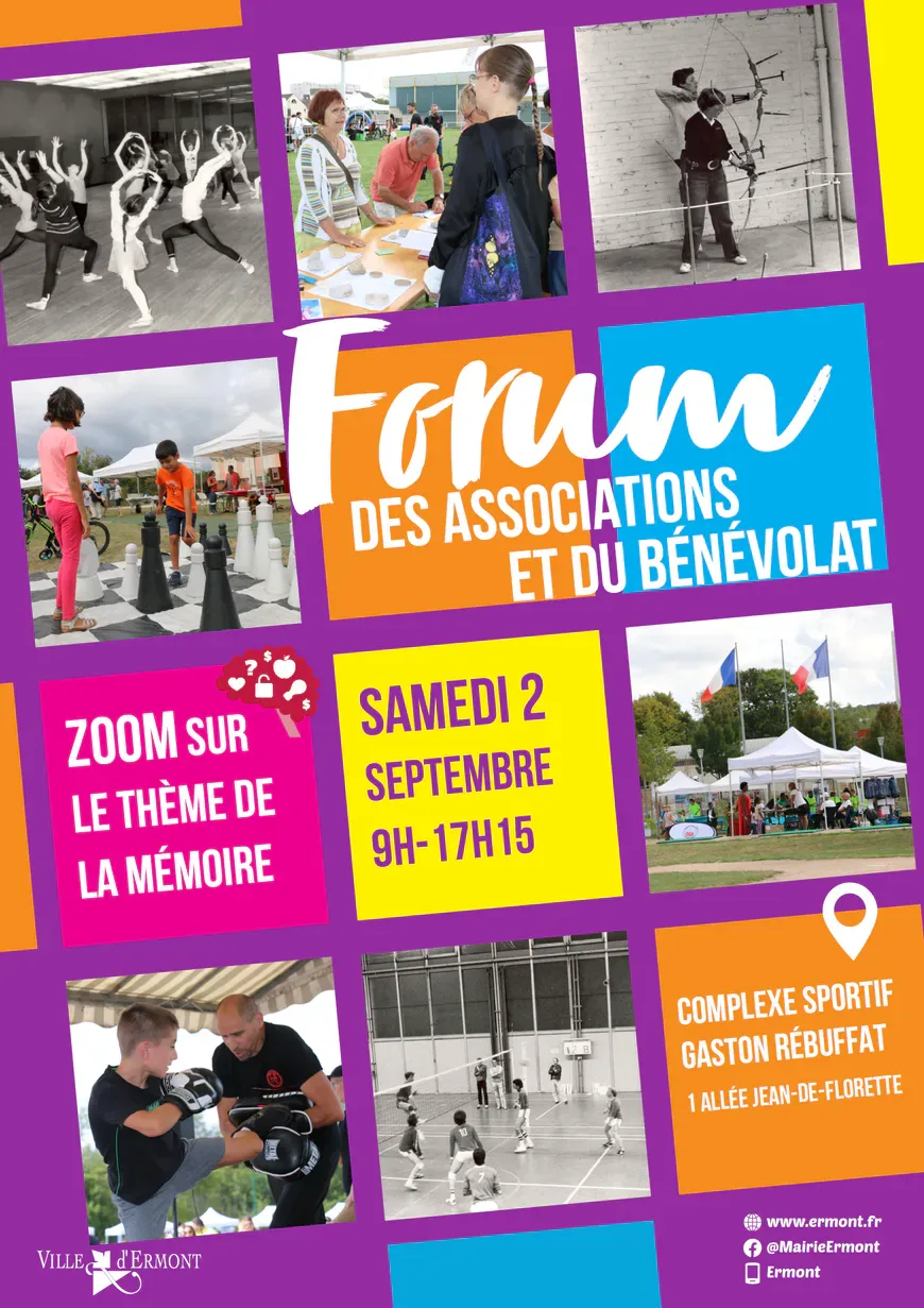 Illustration de l'article « Forum des associations 2023 : le 02/09/2023 »